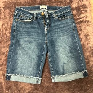 Jean Shorts (LOFT)